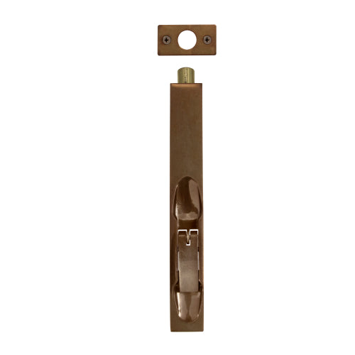 Flush Bolt H152mm x W20mm in Antique Bronze