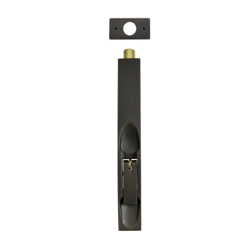 Flush Bolt H152mm x W20mm in Dark Roman Brass