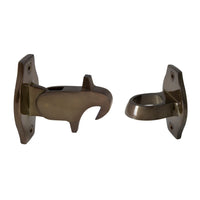 Windsor auto door holder mounted on a vehicle door, showcasing its secure locking mechanism for vehicle door stability.