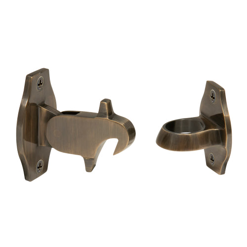 Auto Door Holder in Brushed Bronze