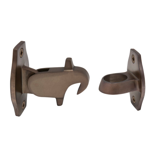 Auto Door Holder in Matt Antique Bronze