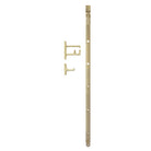 Casement Stay 350mm in Satin Brass Unlaquered