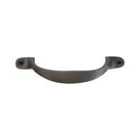 Offset Pull Handle 100mm in Dark Roman Brass