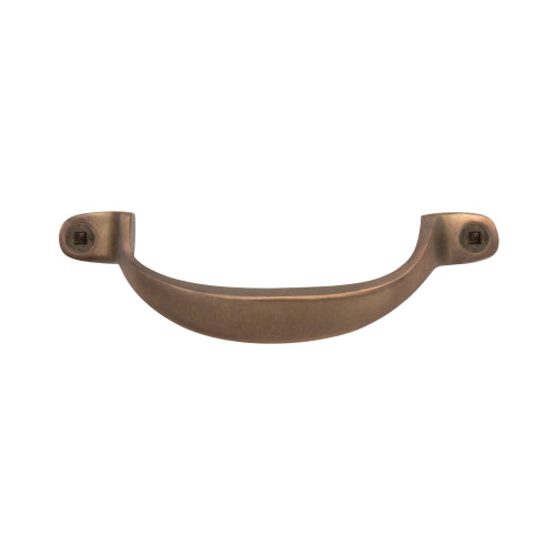 Offset Pull Handle 100mm in Matt Antique Bronze