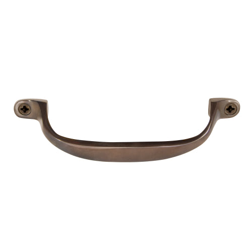 Offset Pull Handle 125mm in Antique Bronze