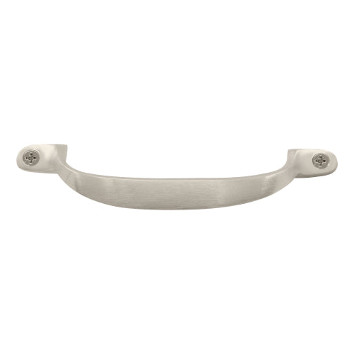 Offset Pull Handle 125mm in Brushed Nickel