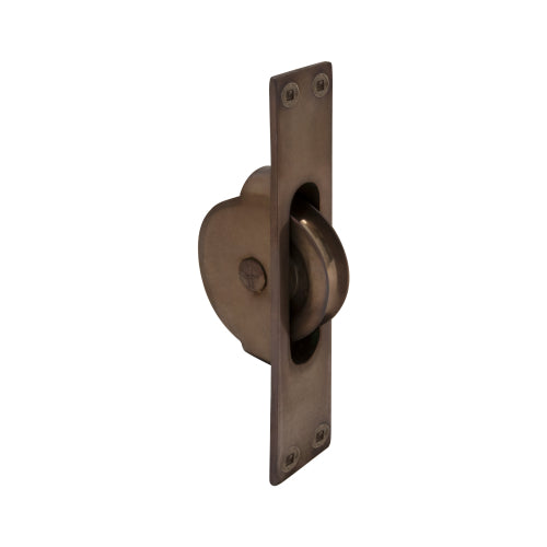 Sash Pulley in Natural Bronze