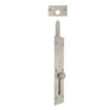 Reverse Barrel Bolt in Brushed Nickel
