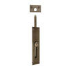 Reverse Barrel Bolt in Matt Antique Bronze