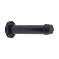 85mm Doorstop Concealed Skirting Fix in Matt Black