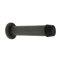 85mm Doorstop Concealed Skirting Fix in Dark Roman Brass