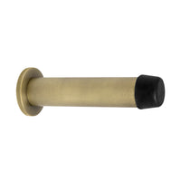 85mm Doorstop Concealed Skirting Fix in Roman Brass