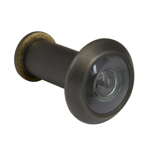 Door Viewer - 180 degree in Dark Roman Brass