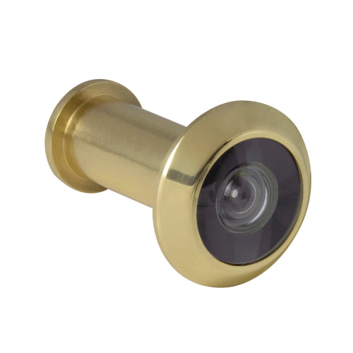 Door Viewer - 180 degree in Polished Brass