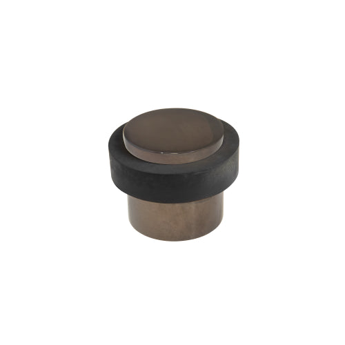 38mm Door Stop Floor Mount - 1 Piece in Antique Bronze