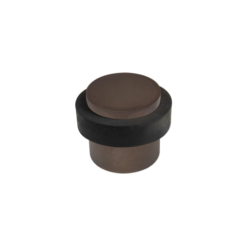 38mm Doorstop Floor Mount - 1 Piece in Matt Antique Bronze