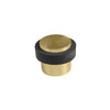 38mm Doorstop Floor Mount - 1 Piece in Matt Satin Brass