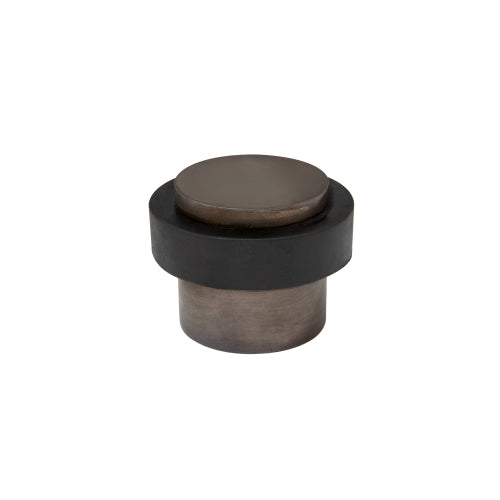 38mm Doorstop Floor Mount - 1 Piece in Natural Bronze