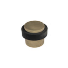 38mm Doorstop Floor Mount - 1 Piece in Roman Brass