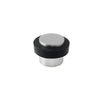 38mm Doorstop Floor Mount - 1 Piece in Silver Anodised