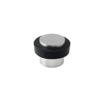 38mm Doorstop Floor Mount - 1 Piece in Silver Anodised