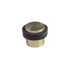 38mm Doorstop Floor Mount - 1 Piece in Satin Brass Unlaquered