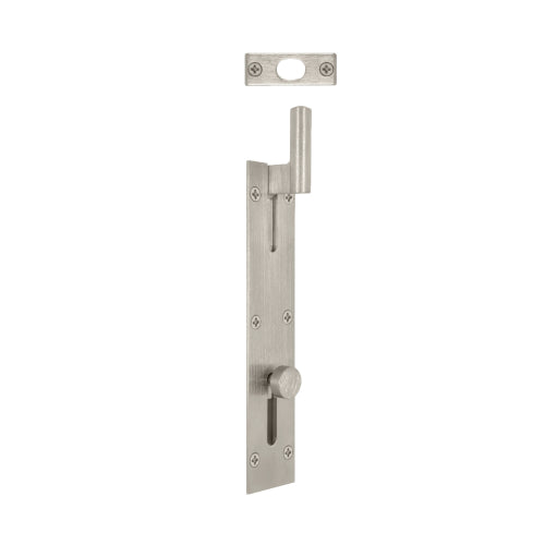Necked Outward Reverse Bolt in Brushed Nickel