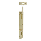 Necked Outward Reverse Bolt in Satin Brass Unlaquered
