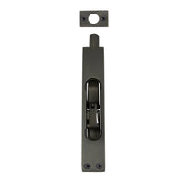 Heavy Duty Flushbolt H150mm x W25mm in Dark Roman Brass