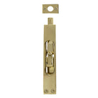 Heavy Duty Flushbolt H150mm x W25mm in Polished Brass