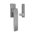 Qube Window Fastener in Satin Chrome