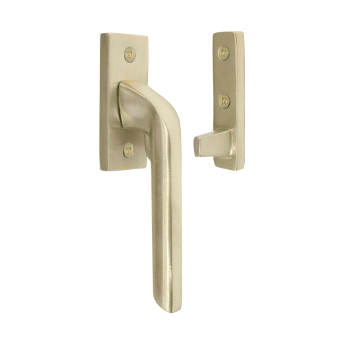 Vulcan Window Fastener in Satin Brass Unlaquered