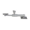 Restrictor Stay - Square in Satin Chrome
