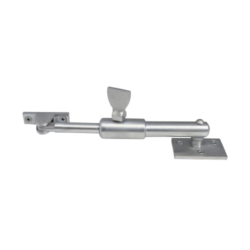 Restrictor Stay - Square in Satin Chrome
