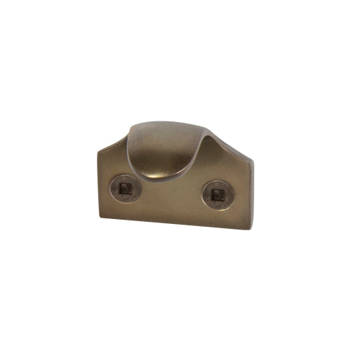 Sash Lift - Hook 39x12mm o/a - 23mm pj in Matt Antique Bronze