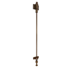 Solid Brass Spring Catch 300mm in Antique Bronze