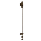 Solid Brass Spring Catch 300mm in Matt Antique Bronze