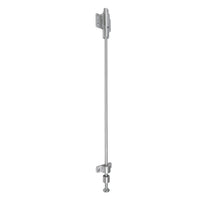 Solid Brass Spring Catch 300mm in Satin Chrome