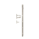 Windsor Casement Stay 300mm metal window stay with brass finish and adjustable arm for secure window opening and support.