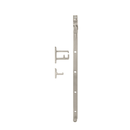 Windsor Casement Stay 300mm metal window stay with brass finish and adjustable arm for secure window opening and support.