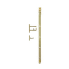 Windsor Casement Stay 300mm, metal window stay with adjustable arm for secure window fastening, shown in silver finish.