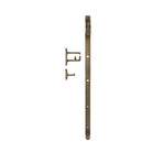 Windsor Casement Stay 300mm in red finish, showing the metal window stay with mounting screw and hinge components.