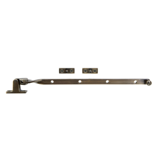 Fanlight Stay 300mm in Brushed Bronze