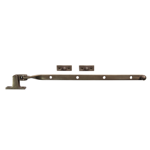 Fanlight Stay 300mm in Natural Bronze
