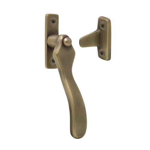 Traditional Wedge Fastener in Roman Brass