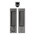 Windsor Cavity-Suite Ultra privacy set in green, featuring sleek cavity doors with modern hardware and concealed locking mechanisms.