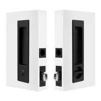 Windsor Cavity-Suite Ultra lock set in black, featuring multiple keys and lock components for secure door installation.