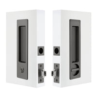 Windsor Cavity-Suite Ultra lock set with green block design, featuring a secure door lock mechanism and matching hardware.
