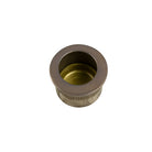 Windsor Circular Edge Pull handle with 29mm diameter, featuring a sleek circular design and brushed nickel finish.