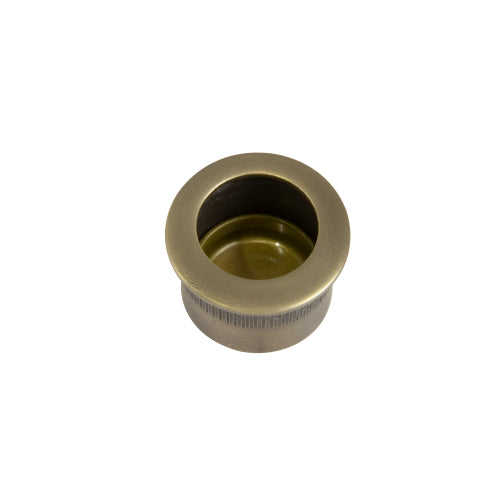 Windsor Circular Edge Pull handle with a Ø29mm diameter, featuring a sleek round design in a rich finish.